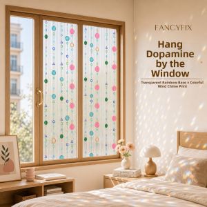fancy fix | Colorful Dopamine Window Sticker