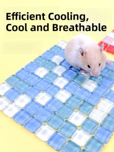 Hamster Rabbit Cooling Ice Pad Special Summer Heat Dissipation Ice House for Golden Retriever Small Pet Supplies