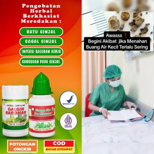 SEMBUH! Obat Batu Ginjal, Kencing Batu, Gagal Ginjal & Masalah Ginjal Lainnya HERBAL DENATURE ORIGINAL