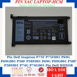 Pin Dell Inspiron P75F P75F001 P69G P69G001 P58F P58F001 P69G P69G001 P58F P58F001 P74G P74G001 Pin Dell WDXOR
