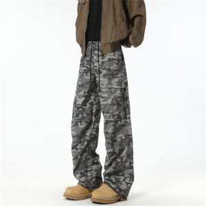 WUKONGYOUHUO | American Style Retro Loose Casual Pants