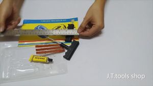 ชุดปะยางฉุกเฉิน สําหรับรถยนต์ และมอเตอร์ไซค์แบบไม่ใช้ยางใน