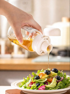 MODERN SWEETHOME | Food-Safe Kitchen Oil and Vinegar Dispenser Bottle