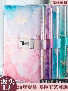 New Arrival A5 Fashion Password-Protected Noteboy Diary & Student Thickness Notebook