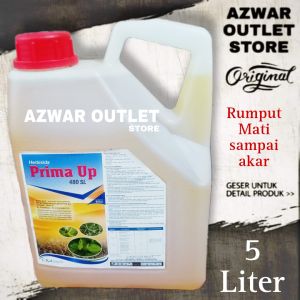 PRIMA UP 5 Liter | Glifosat 480SL CBA | Racun rumput sampai akar