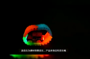 Electric Rail Toy Car Luminous Electric Racing Educational Assembled Childrens Toy Car