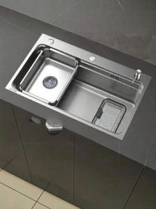 JIAYUN | Large Single Bowl Thickened Stainless Steel Sink