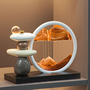 โมเดิร์นมินิมอลลิสต์ พลิ้ว สีทราย ภาพวาดตกแต่งบ้านหรูหราตู้วางทีวีตกแต่งห้องนั่งเล่นอุปกรณ์ตกแต่งสำนักงาน