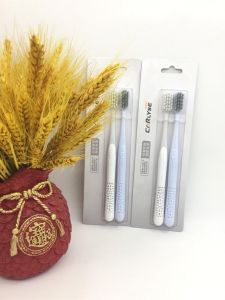 แปรงสีฟันคาร์เลส 518 ขนแปรงไหมพรมแบบแน่นๆ ป้องกันการติดเชื้อ ป้องกันการเป็นแผลในเหงือก สำหรับผู้ชายและผู้หญิง ใช้ได้ตลอดชีวิต