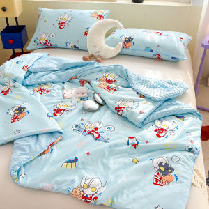 AIYUN | 3D Cool Cartoony Knitted Cotton Summer Blanket
