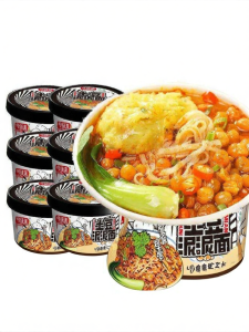 Instant Cooking Spicy Cumin Tomato Noodles