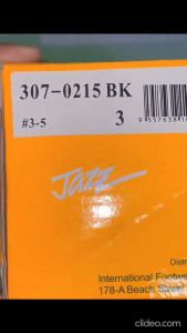 PALLAS JAZZ SCHOOL SHOES SINGLE VELCRO STRAP BLACK / Kasut Sekolah Hitam Pallas 2050215BK