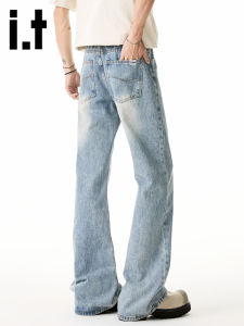 izzue | Quần Jeans Nam Phong Cách Thoáng Mát Dạng Xòe