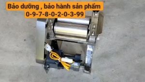Máy cán mực lô trơn cán cá đuối khô trâu khô bò