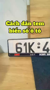 Tem Dán Biển Số Ô Tô Honda – Sticker Trang Trí Biển Dài Biển Vuông 33x16.5cm Mẫu Mới Decal 3 Lớp Bền Màu Dễ Dán Tại Nhà