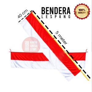 Bendera Umbul Umbul Merah Putih Panjang 5 meter