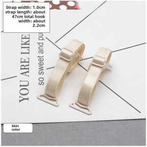 K-style Thin Bandwidth Hook Halterneck Shoulder Strap Cross Shoulder Strap Non Slip Shoulder Strap off-Neck Intimates Bra Transparent Strap