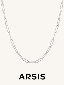 สร้อยคอ ARSIS ดีไซน์เรียบง่าย ทรงกรอบ Y โซ่โลหะผสม สร้อยคอแบบอเนกประสงค์สำหรับผู้หญิง ดีไซน์เก๋ไก๋ ไม่ซ้ำใคร