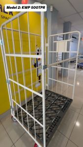 TTF RACK™ Work Tainer (KWP 500TPR) | 500KG Capacity | Heavy Duty Warehouse Trolley | Mobile Storage Cart