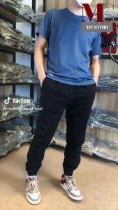 [FreeShip]Quần jogger SUÔNG Dài kaki cao cấp  Form Slim Fit Vải Cotton Co Giãn Nhiều Màu MC SRTORE999