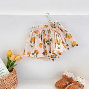 Trendy Girls Flower Short Pants