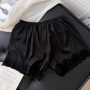 TENGNAIMEI | Anti-see-through Light Silk Loose Shorts