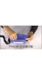 สินค้าพร้อมส่ง ซองกันน้ำคาดเอว ถุงกันน้ำ4ชั้น ซองมือถือ ปรับสายคล้องถ่ายรูปทัสกรีนได้ แบบใสสีพื้น