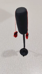 OKKFINE Kitten Cat Punching Bag Toy Cartoon Indoor Interactive Cat Toys with Boxing Gloves Cat Boxing Toy