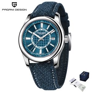 PAGANI DESIGN 1778 40mm Mens Automatic Mechanical Watch Luxury Stainless Steel Sapphire NH35A Movement 10Bar Water Resistance
