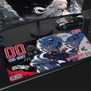 Bandai | Mouse Pad Anime N-Neon G-Genesis E-Evangelion Rubber Base Locked Edge EVA Large Gaming Desk Mat for PC Laptop Gamers Otaku Gift