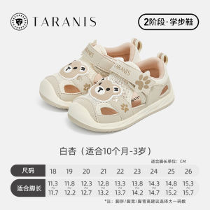 Taranis Summer New Anti-Slip Soft Bottom Learning to Walk Shoes for Boys And Girls Clog Style Baby Shoes Fashionable Walkers