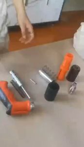 ปืนยิงตะปู เครื่องยิงตะปู แรงดันสูง ปล่อยตะกรันอัตโนมัติ ลดเสียงรบกวนทรงพลัง ใช้งานง่ายเพียงมือเดียว ยิงยึดคอนกรีต สี ปืนยิงตะปู ไม่มีเสียงดัง mini