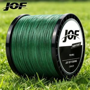 JOF | JOF X16 300M 500M 1000M 16 Strand Weaves PE Braided Fishing Line Multifilament 16 Braid Wire 35LB 45LB 62LB 90LB 100LB 136LB