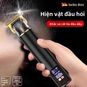 MONLEYTA | Máy cạo đầu tự động Đức dành cho nam dùng tại nhà Thiết bị cạo đầu chuyên nghiệp Máy cắt tóc điện Đồ dùng làm đẹp
