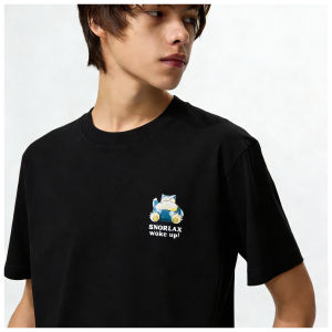 Bandai | 2026 New Trend Pokémon Anime Print Loose Family Clothing for Girls and Children - Short Sleeve T-Shirt