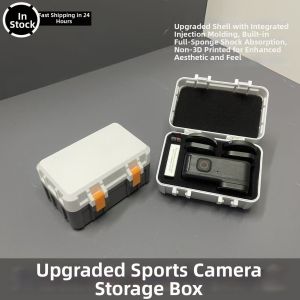 HAISENLE | Protective Camera Case for DJI Action5pro/4/3 with Battery and Filter Storage