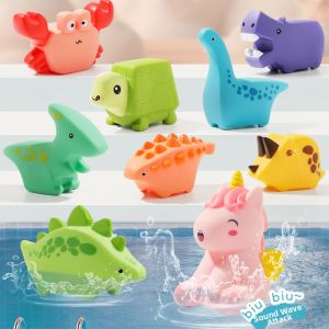 Squeaking Soft Gel Baby Bath Toy