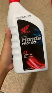 HONDA น้ำมันเครื่อง  HONDA PROTECH 4T JASO MA 30 ฝาแดง