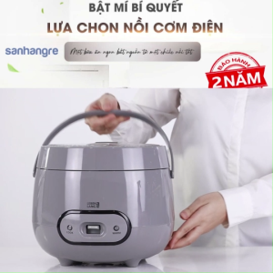 Nồi cơm điện mini 08L Lebenlang LBL0583 công suất 250W hàng Đức bảo hành 24 tháng - Đủ màu