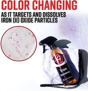 Adams Iron Remover(500ml/473ml/1 Gallon)- Iron Out Fallout Rust Remover Spray for Car Detailing Remove Iron Particles in Car Paint