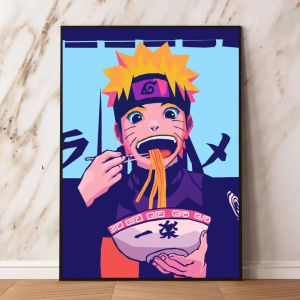 Bandai | Anime Uzumaki Naruto Kurama Nhân Vật Tranh Sơn Dầu Bằng Số Bộ Hiện Đại Trang Trí Treo Tường Phòng Khách Phòng Ngủ Tặng Không Gọng