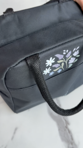 Papercranes Insulated Lunch Bag Floral Illustrated | Thermal Cooler Tote Bag Work Meal Prep School Gift SG