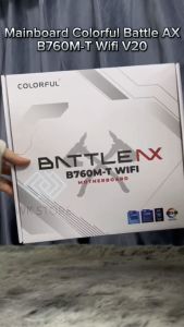 Bo mạch chủ Mainboard Colorful Battle AX B760M-T Wifi V20 DDR4 | Mới | Bảo hành 36 Tháng