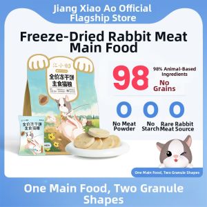 JIANGXIAOAO | Complete Rabbit Meat Freeze-Dried Cat Food for Kittens and Adult Cats
