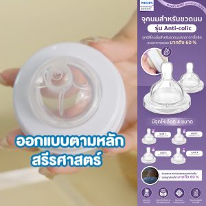 100% Philips Avent ฟิลิปส์ เอเว้นท์ จูกนม ถูกออกแบบจูกนม ฟิลิปส์ กล่องมี 2ชิ้น จุกนม มือที่มีความปลอดภัย ประสบการณ์ใหม่ สำหรับเด็ก การฟื้นฟูของเด็ก ไม่ต้องผ่าตัด