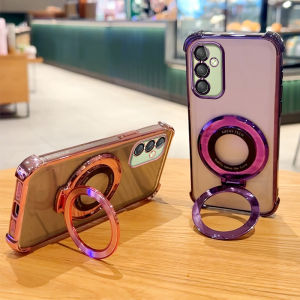 Ultra-Thin Transparent Silicone Phone Case with Lens Film for Samsung Galaxy A24 A25 Anti-Fall Shockproof Protective Cover