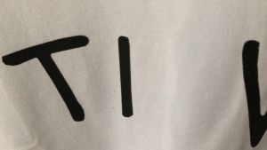 Kaos TI VUOI METTERE CON ME BIANCO THE HAPPINESS IS HAVE MY Tshirt Bahan 100% Cotton