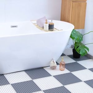 แผ่นรองกันลื่น แผ่นกันลื่นในห้องน้ํา DIYขนาด ห้องครัวระเบียง แผ่นยางกันลื่นปูพื้น วัสดุPVC กแผ่นกันลื่น แผ่นปูพื้นห้องน้ำ กันลื่นในห้องน้ำ รองลื่น กันลื่น พื้นห้องน้ำ ปูพื้น แผ่นรองกันลื่นเด็ก แผ่นรองกันลื่น