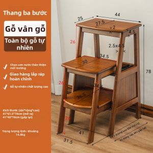 LANJUXIN | Đế Thang Chữ A Đa Năng Gấp Đơn Giản