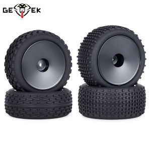 1/10 2WD RC Off-Road Buggy Car Wheel Tires 12mm Hex Front and Rear Tyres for Tamiya Xray Xb2 Serpent Srx2 Tekno Eb410
